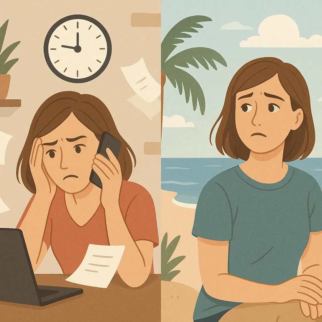 diferencia entre estrés y ansiedad